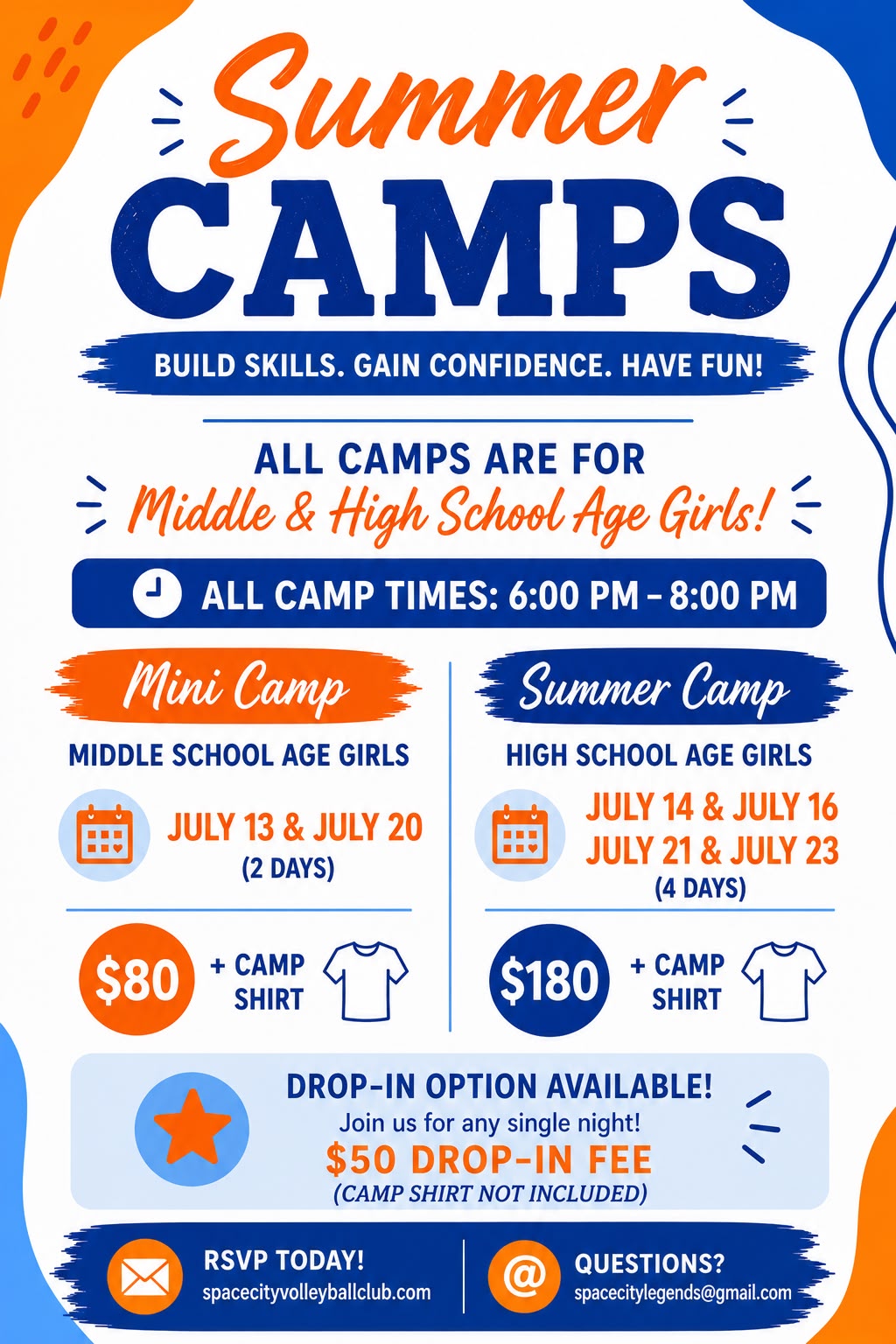 Club Tryouts 2026-2027 Season Schedule